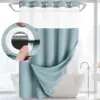 Cyan-white gauze-white ring