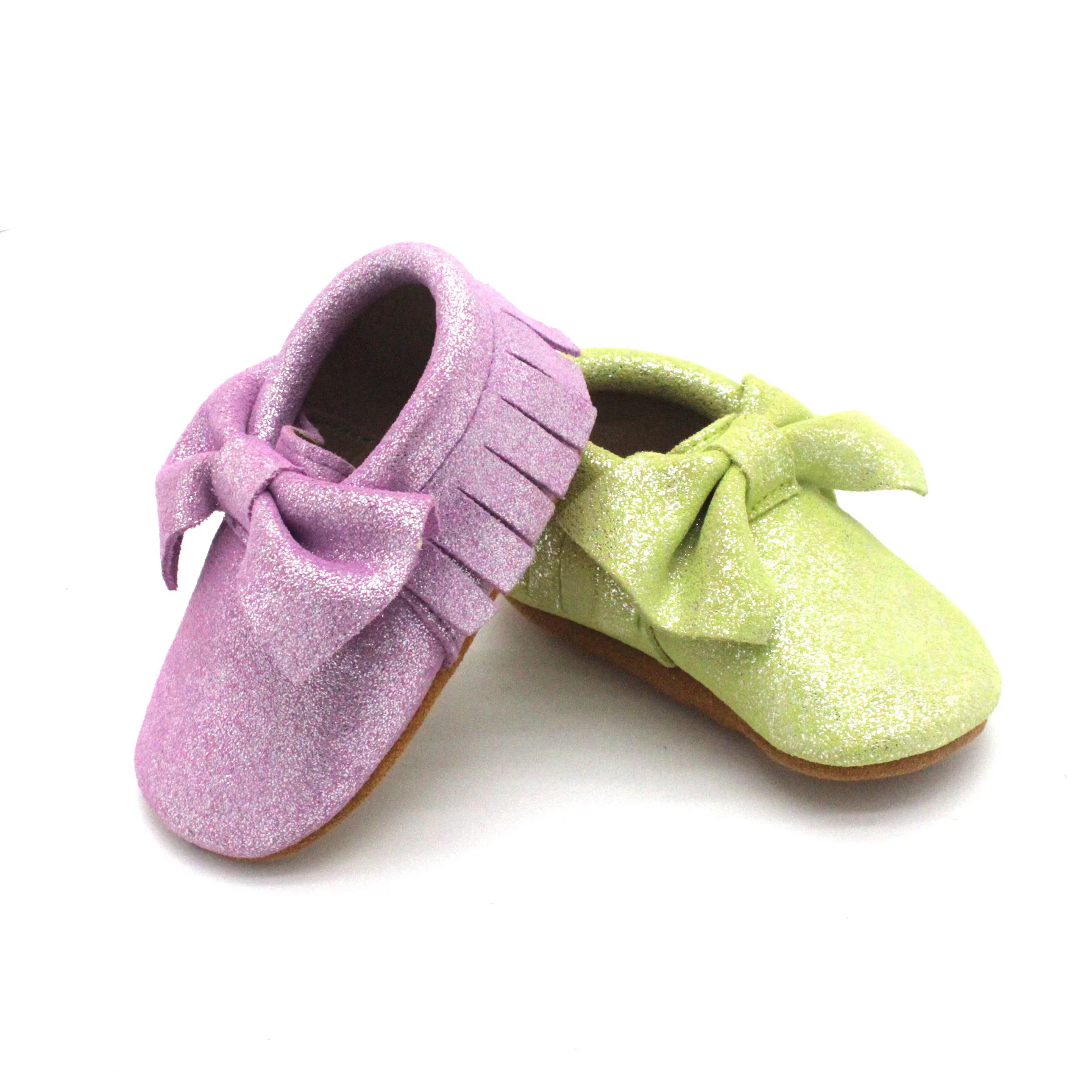 Мокасины детские из натуральной кожи на мягкой