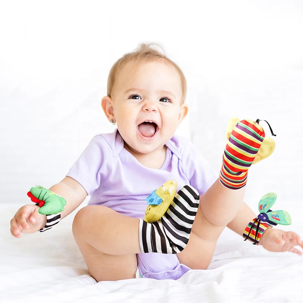 Sonajeros de tela para bebés, sonajeros de muñeca suaves para