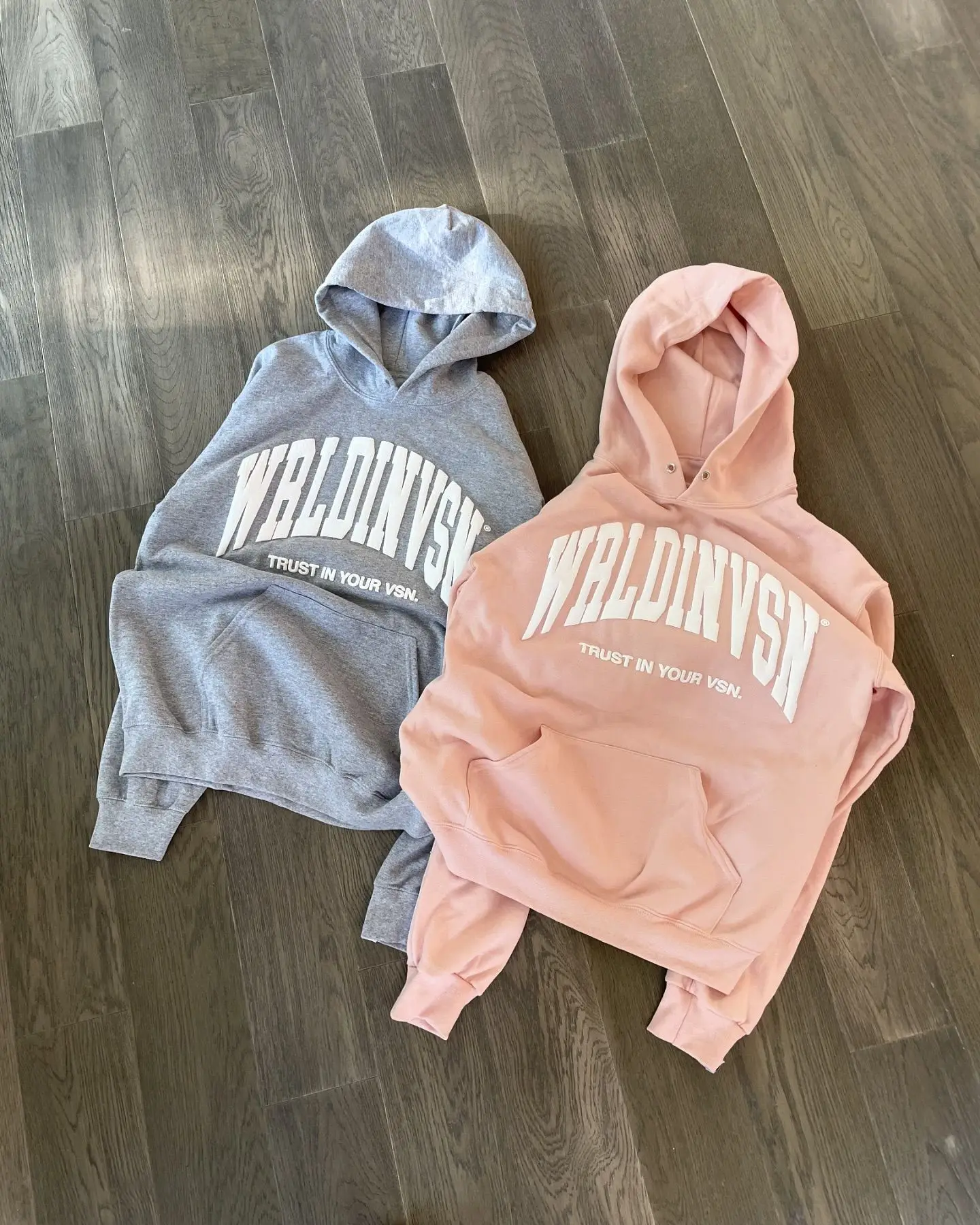 Custom Pullover Boxy 100% Cotton Unisex Hoody 400 GSM Thick Acid Washed Sun Faded 3D Puff Printing Sweatshirts Hoodies for Men gallery 2
