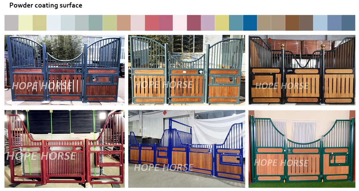 Galvanized Horse Panels Horses Stall Stabl Hors Stall Front Hors Stabl