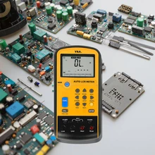 VA520 Handheld LCR Meter 100KHz Digital Bridge Multimeter with ESR Calibration Ideal for Engineers and Technicians Tools