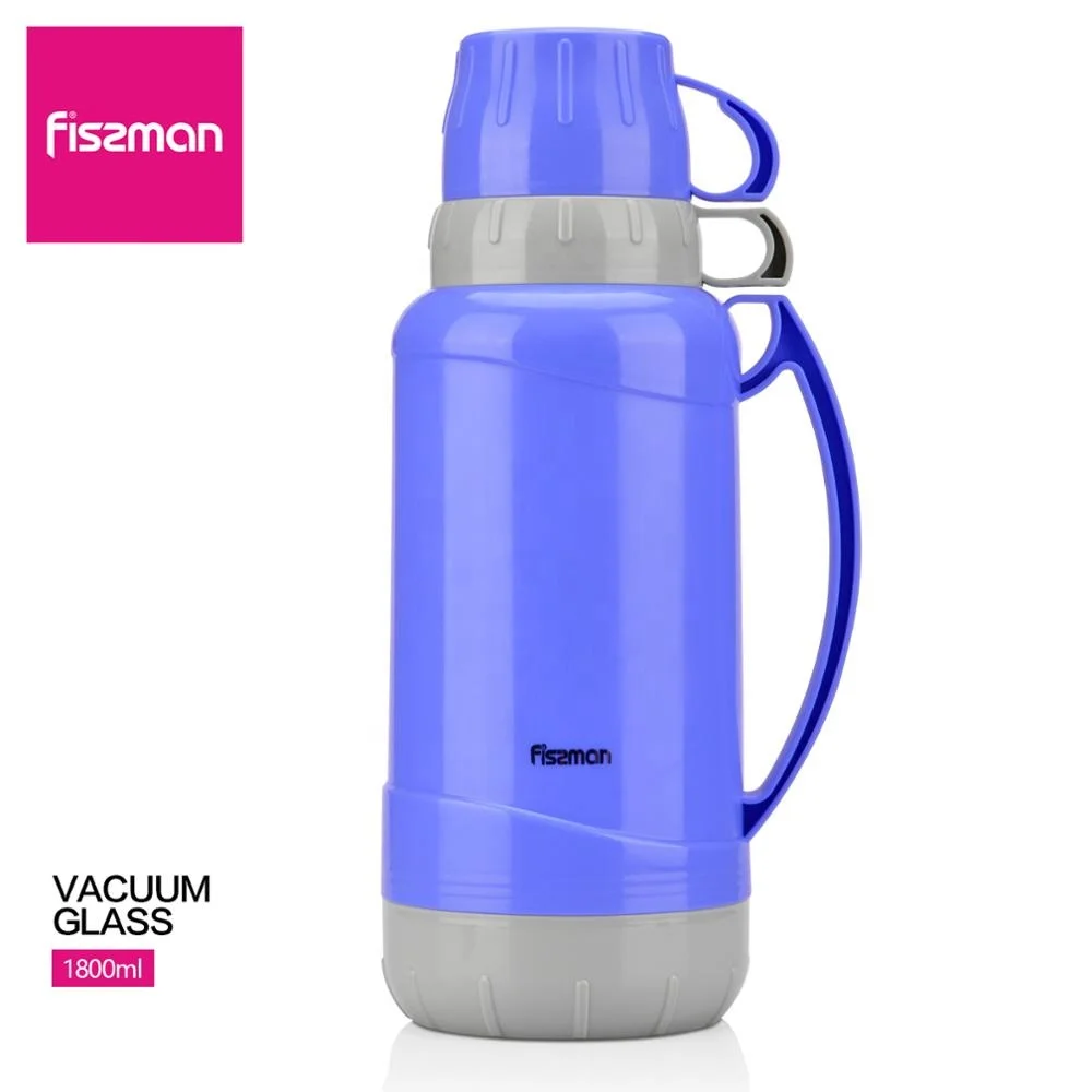 1800ML Large capacity double wall vacuum flask glass inner liner eco  insulated vacuum plastic flask thermos water bottle| Alibaba.com