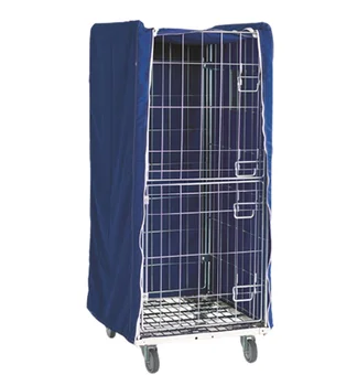 Hospital Laundry Trolley with Roll Cage outside Linen Bag Cover Cargo & Storage Equipment