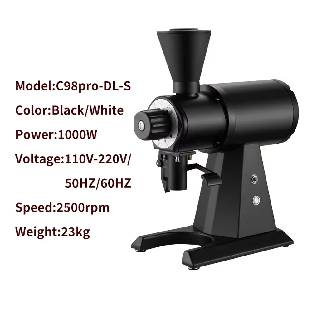 XEOLEO Electric Coffee Grinder Commercial Espresso Machine Coffee Bean Milling Machine 1000W Grinding Machine Coffee Maker