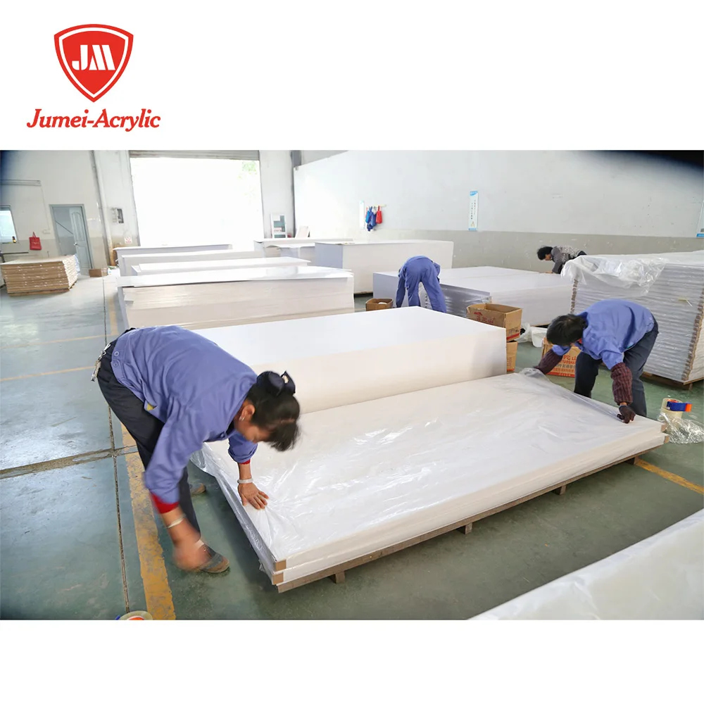 Jumei Less Calcium Powder Excellent Tenacity High Quality PVC Foam Board Acrylic Thin Flexible Plastic Sheet De Pvc