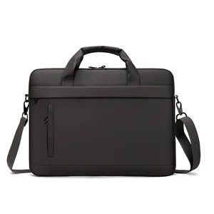 Professional Business Laptop Bag for 15.6 Inch Laptop Water-Resistant Anti-Theft Computer Messenger Bag with USB Charging Port