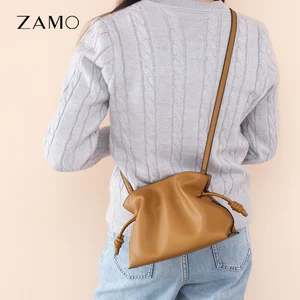 Handbags Manufacturer Custom High-End Fashion Genuine Leather Square Women'S Sling Messenger Crossbody Bags