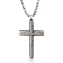 RTS Dainty Angular Individual Cross Pendant