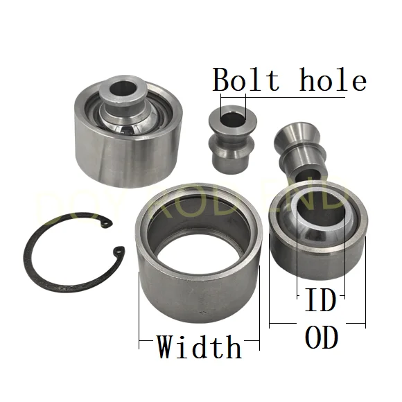 High Quality Rotulas Uniball Joints Rod End Bearings Suspension With Weld Cup Hcom16t Wpb16t Ucb16