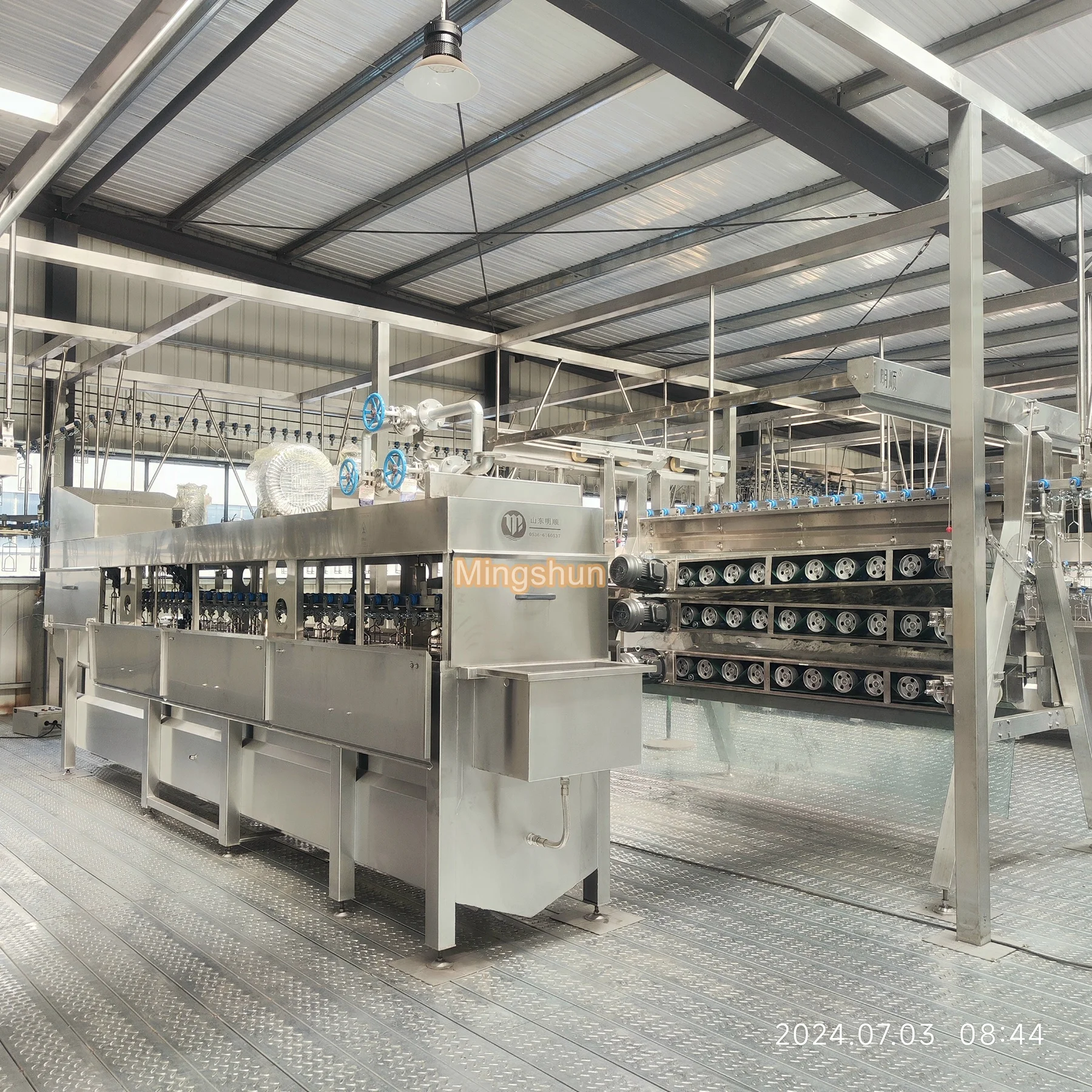 Automatic Chicken Slaughterhouse 500BPH Halal  Slaughtering Machine for  Chicken Slaughter Line