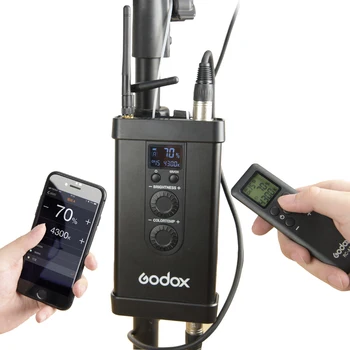 Godox FL150S 150W LED Video Light Portable Rollable Cloth Lamp With Controller Remote Control Factory Price detail image