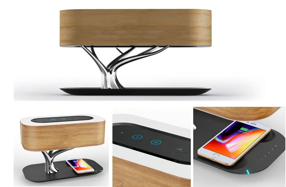 Smart LED Wireless Charging Lamp Perfect for Home Office