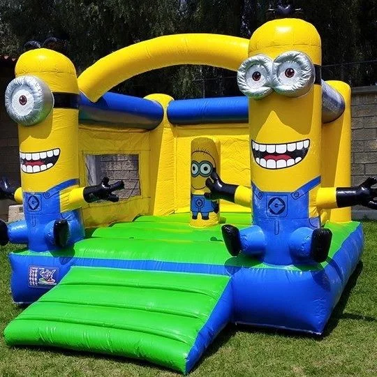 DERFLEX 20*22 Заводские продажи 18OZ lona para Juegos надувные для Lonas para brincolines