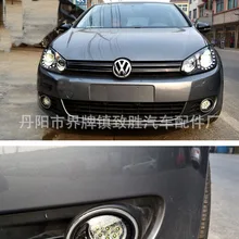 Applicable to Led Fog Lamp Golf 6/Magotan/Sagitar/Tiguan/Bora Modified LED Front