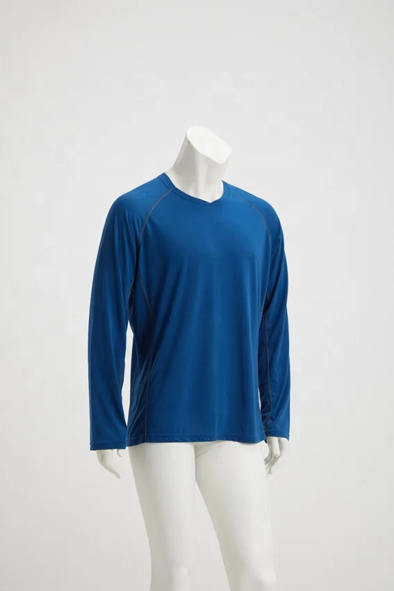Men's Long Sleeve Merino Wool Baselayer Thermal Underwear For Hiking