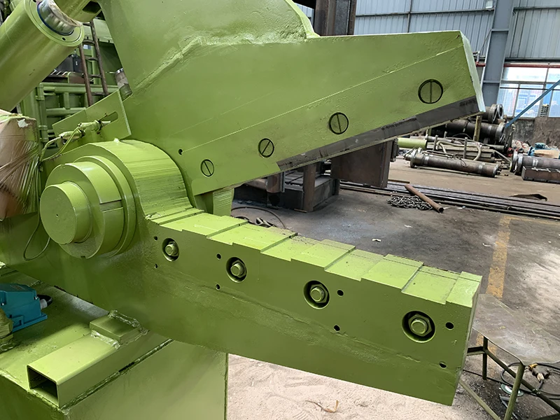 Keshang Hydraulic Mobile Small Hydraulic Shear Running Shearing Scrap Metal Machine details