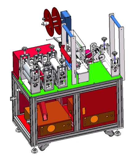 Полностью автоматический 3D 4 слойный N95 респиратор машина маска для лица делая