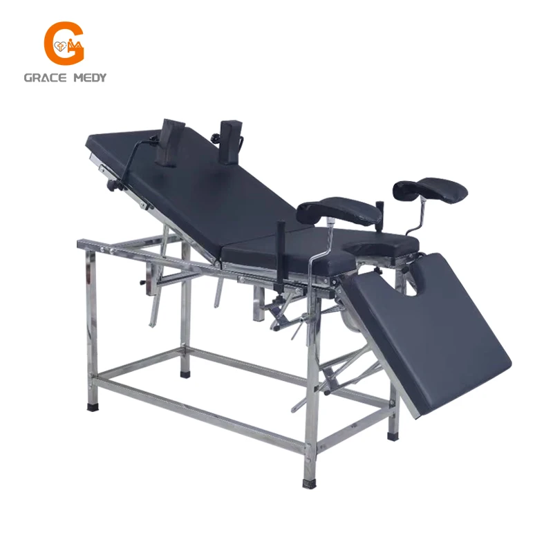 Aluminum Alloy Gynecological Examination Bed(black) Buy Examination