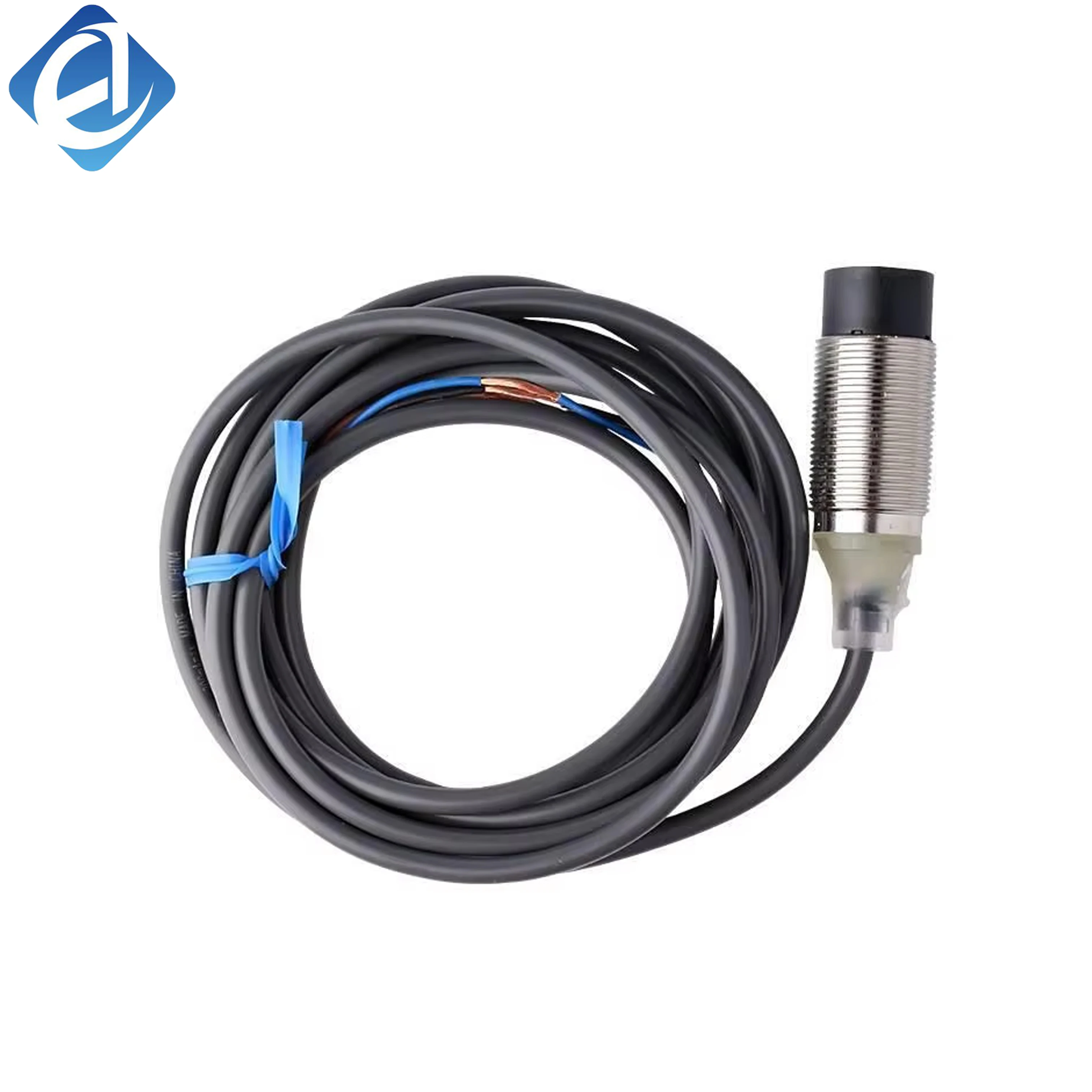 New Original Omron E2B series inductive proximity sensor. With M12 thread and 8mm sensing distance, it achieves stable metal detection, waterproof and anti-interference performance. Widely applied in mechanical positioning, limit detection and compact equ