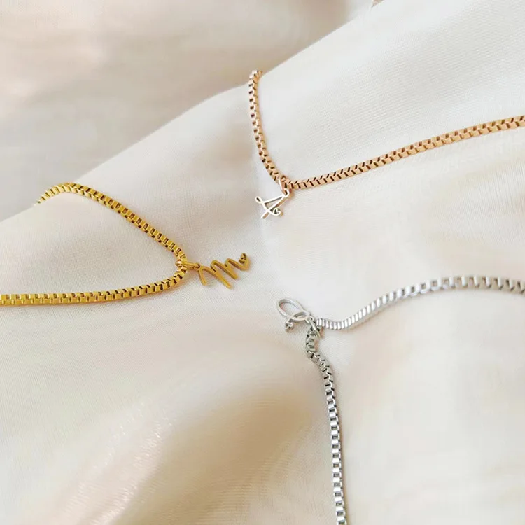 Alphabet Name Necklace