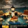 Cape lighthouse-1191 grain-type light