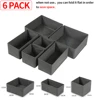 Grey 6-pcs set with zipper