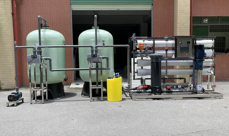 8000L/H Borewell salt Water Treatment System Plant Brine Reverse Osmosis Water Purifier Machine for Agriculture/farm