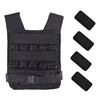 Negro - chaleco con peso 25kg