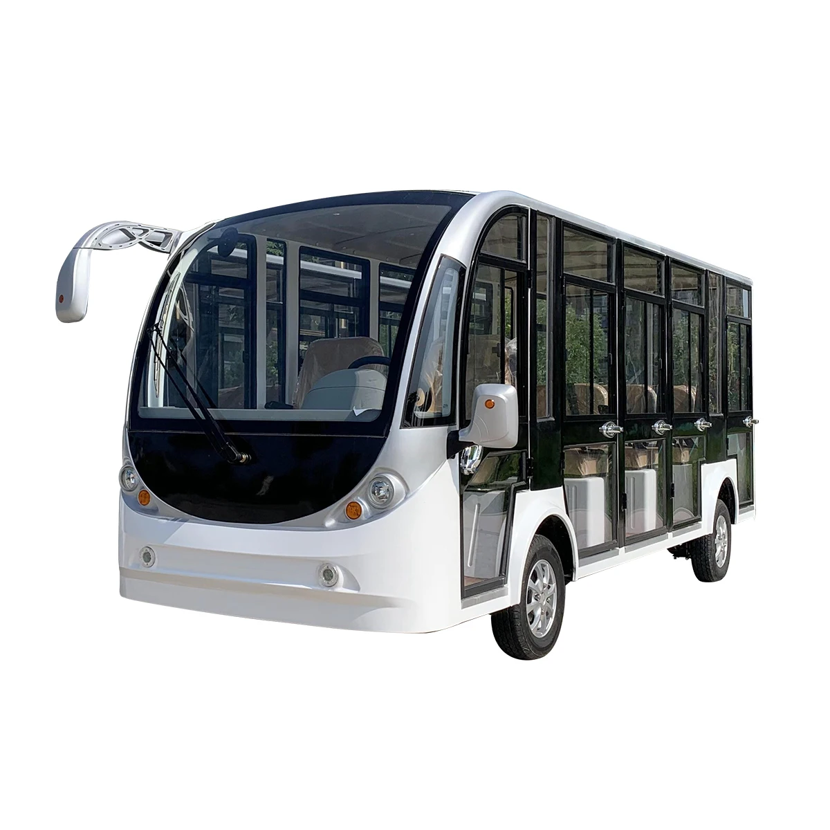 Open Style Electric Sightseeing Car Bus Electric Car 2024 Electric Car ...