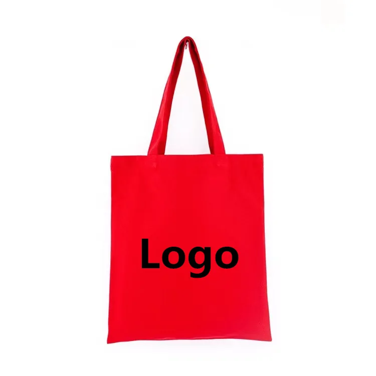 Huahao Custom Large Canvas Tote Bag Custom Printed Logo Own Design With ...