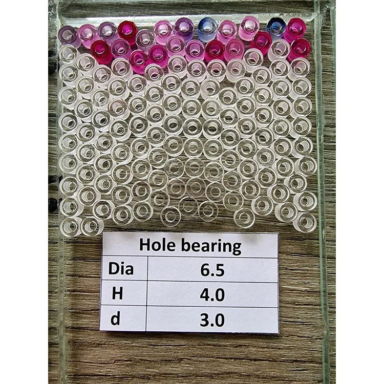 Single Oil Groove Flat Olive Hole Jewel Bearing,Straight Hole Jewel