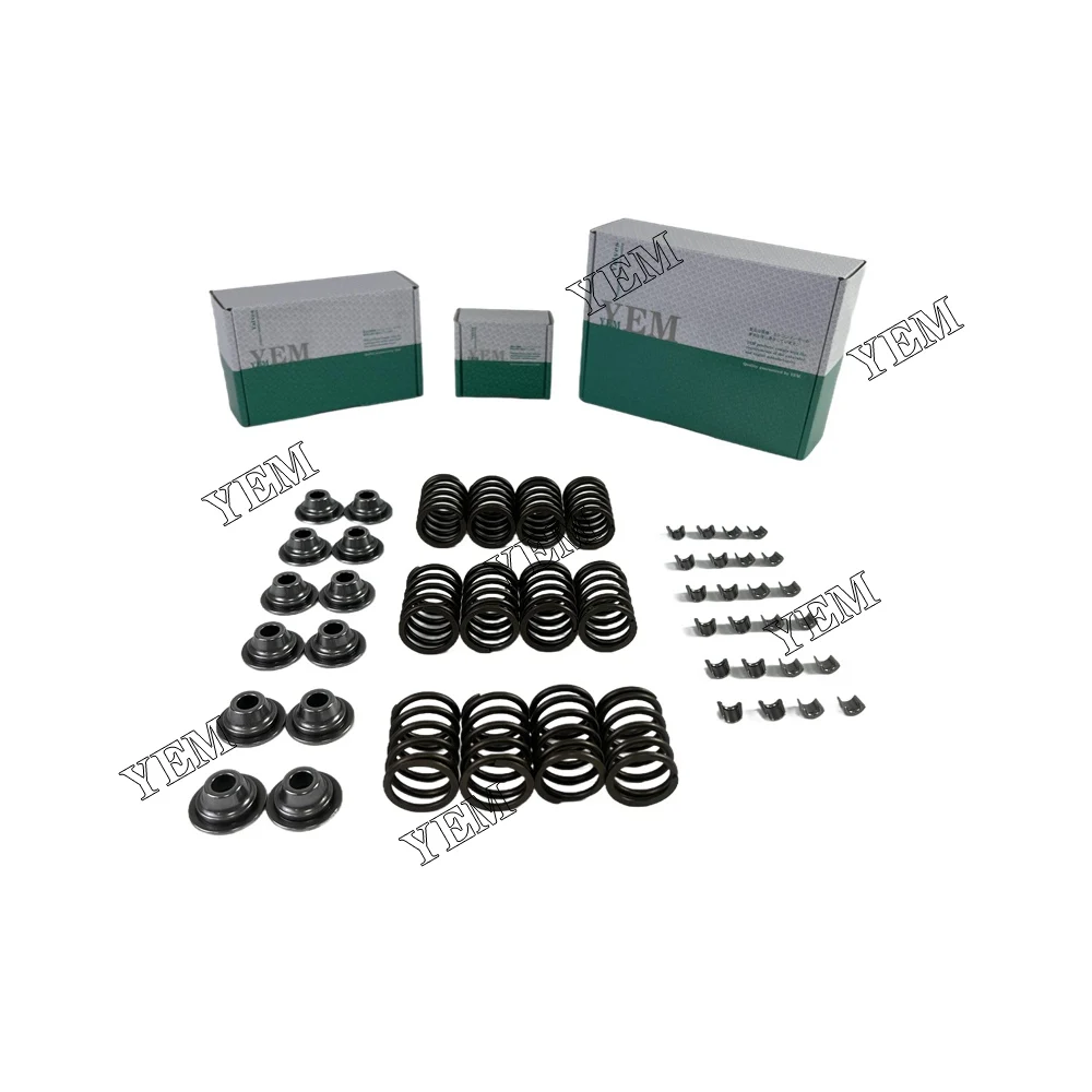 Replaces 4G63 4G64 4M40 4M41 Valve Spring and Spring Seat Valve Cotter for Mitsubishi Advantage Supply