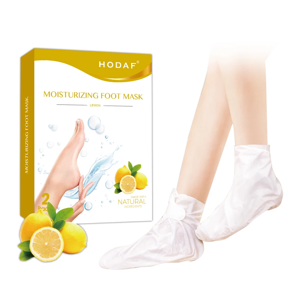 Exfoliating Moisturizing Foot Mask Skin Moisturizing Socks for Dry Feet Factory Wholesale HODAF