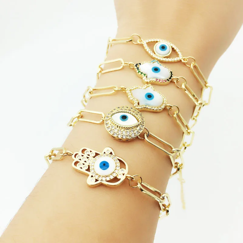 Sterling Silver Hamsa Hand Protection Kabbalah Bracelet – Tilo Jewelry®