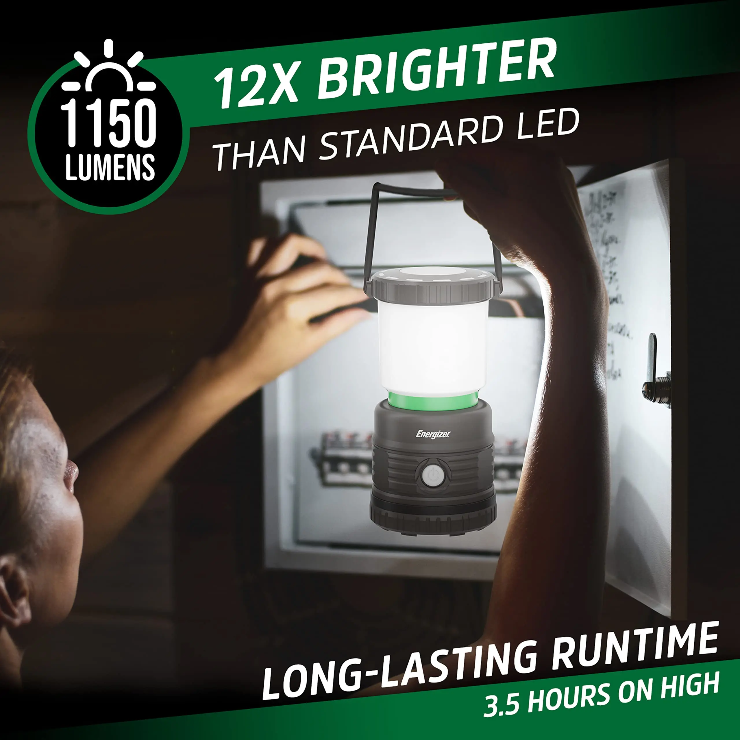 Energizer LED Camping Lantern X1000 - Bright & Portable