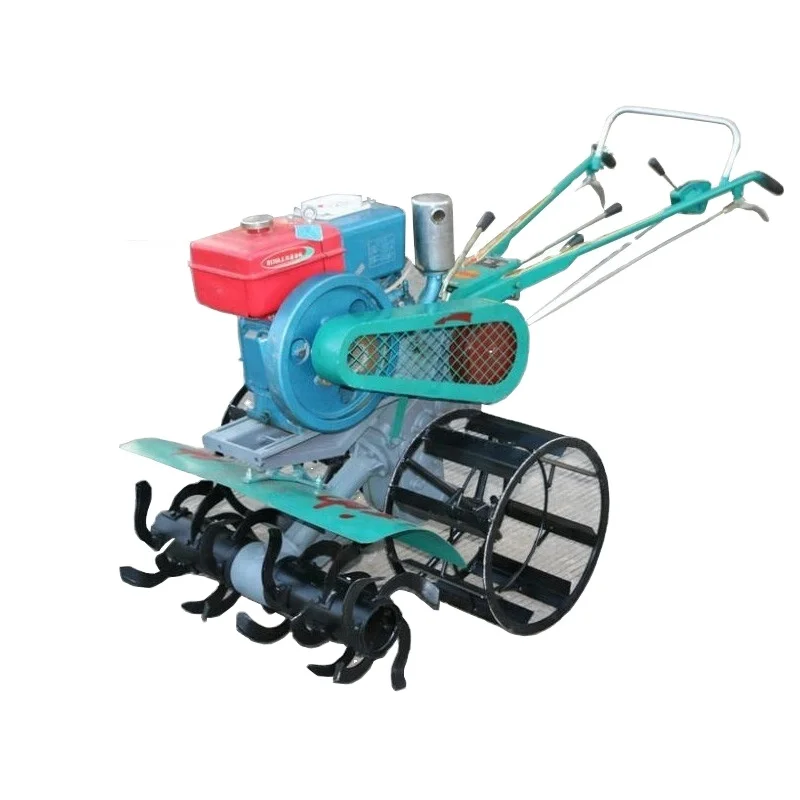Diesel Engine Power Tiller Weeder/rice Rotavator/paddy Field Weeding Machine