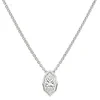 Silver Moissanite