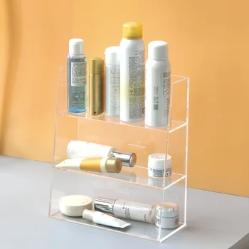 Acrylic Cosmetics Display Stand Storage Rack Perfume Shelf Display shelves Acrylic Display Case Can Be Customized
