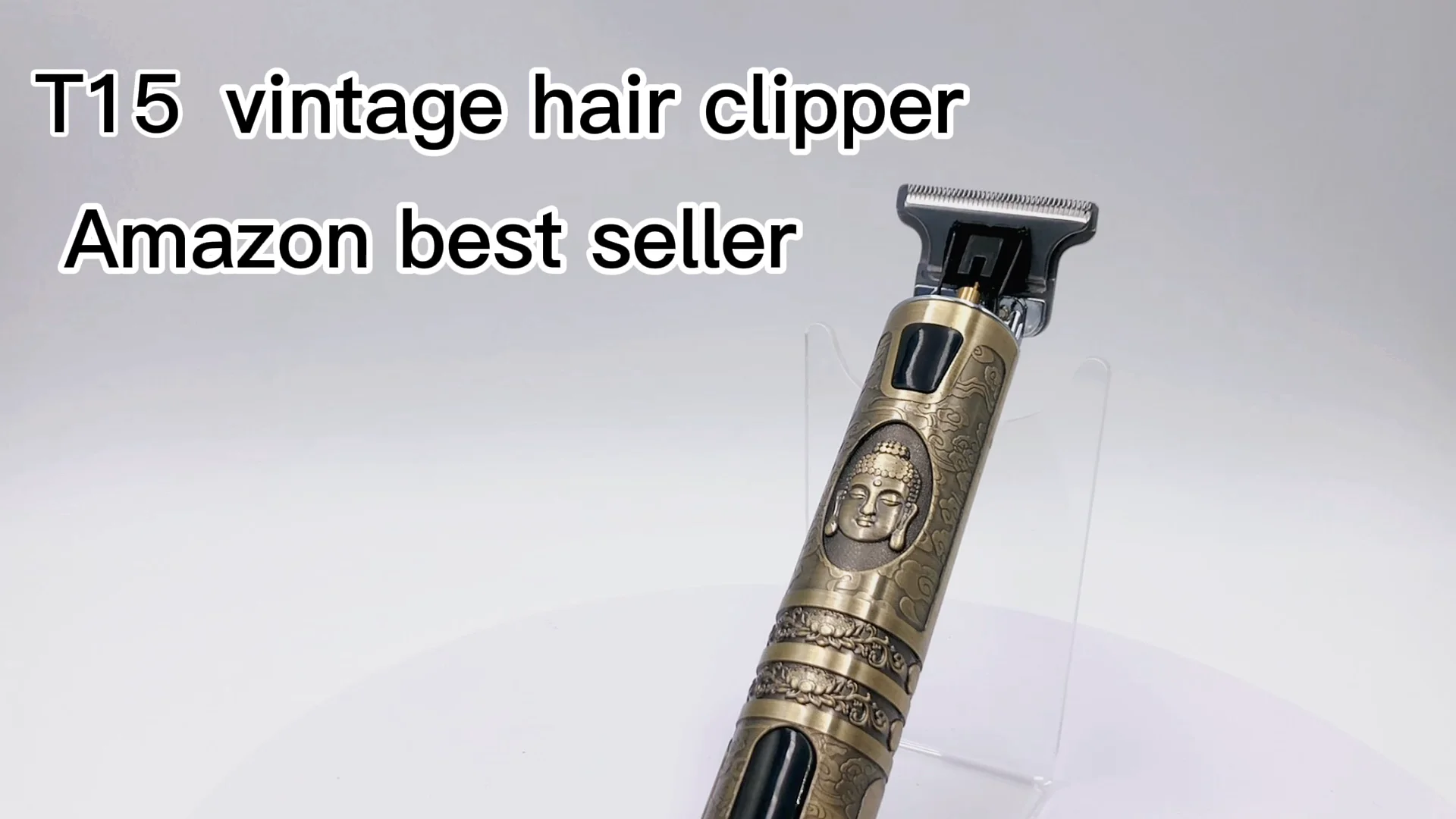 T9 Vintage Zero Gap Hair Trimmer T Blade Hair Machine Rechargeable