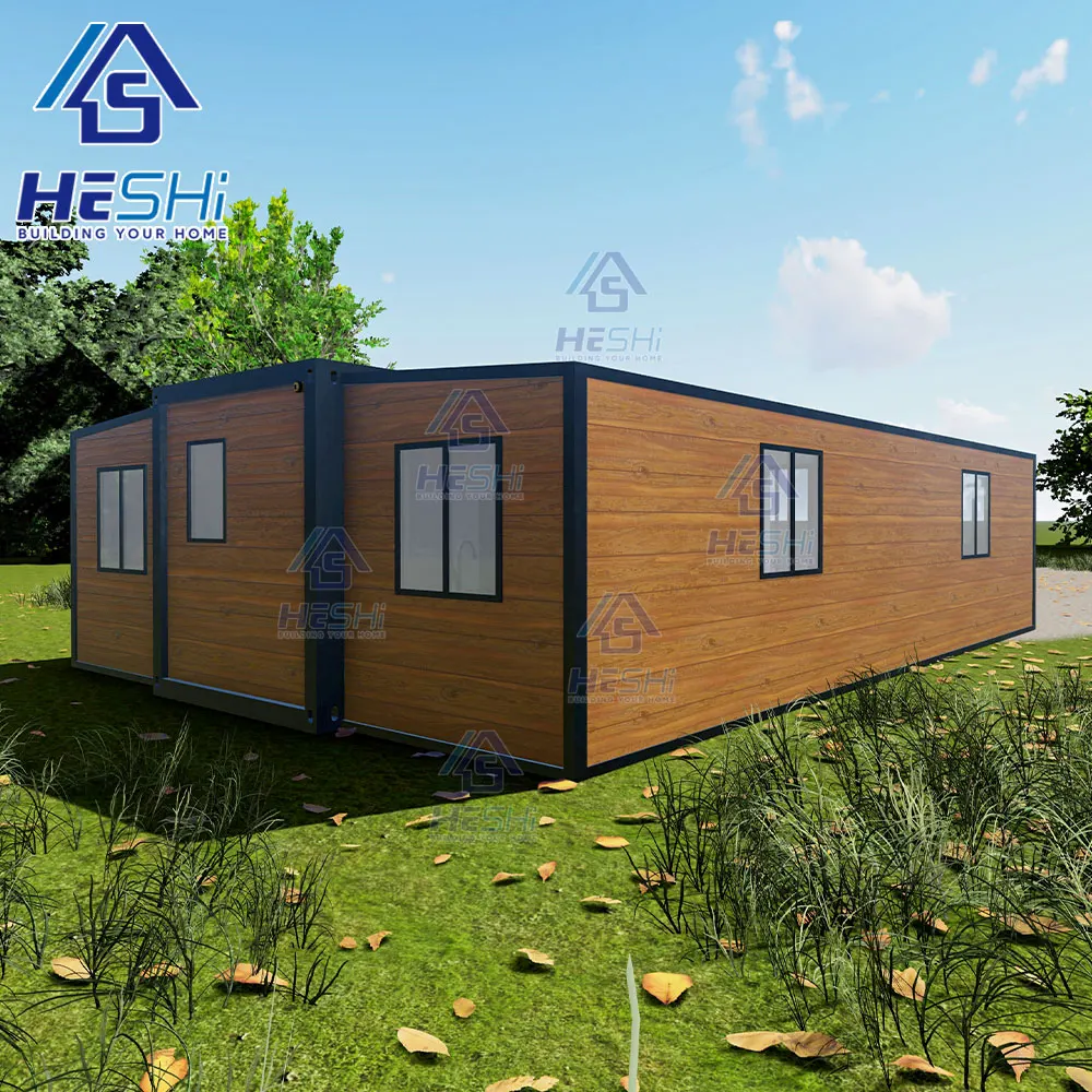 Custom Prefabricated 20Ft 40Ft Container Expandable House 2 4 5 Bedroom ...