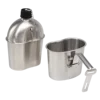 Silver-Canteen + Cup