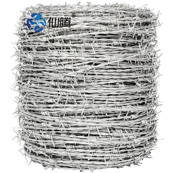 Wholesale Retail Price Hot Dip Galvanized Low Cost Barbed Wire Fence Orchard protection