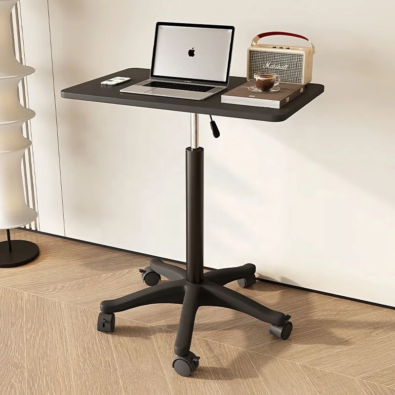 Pulleys Move Small Table Can Be Raised and Lowered Small Bed Standing Work Table Side Table Laptop Office Desk