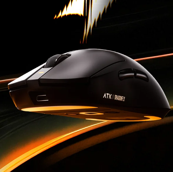 ATK Dragonfly A9 ゲーミングマウス 26000DPI 充電式 5ボタン 2.4GHz
