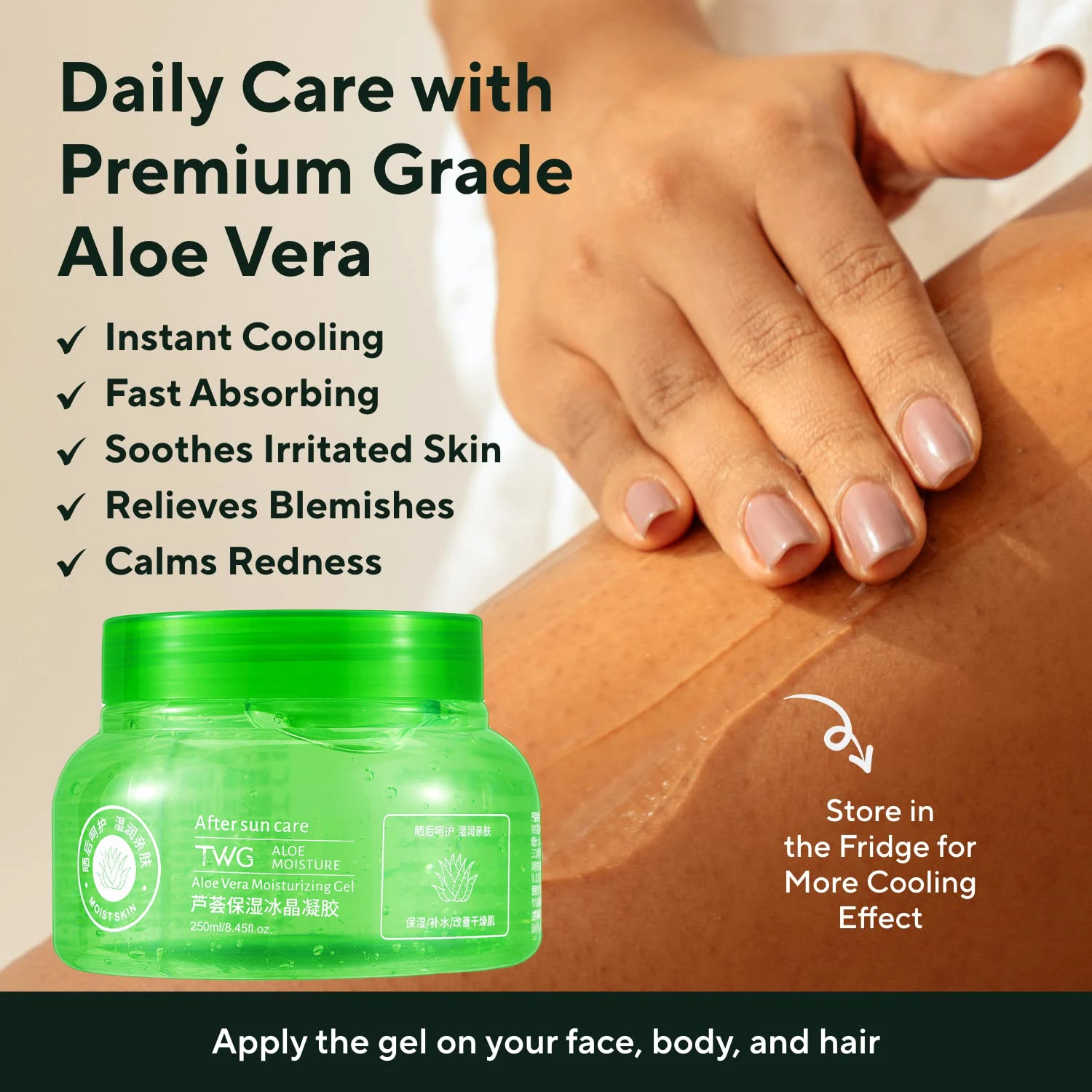 aloe vera gel auf haare DR. SCHELLER ALOE VERA GEL
