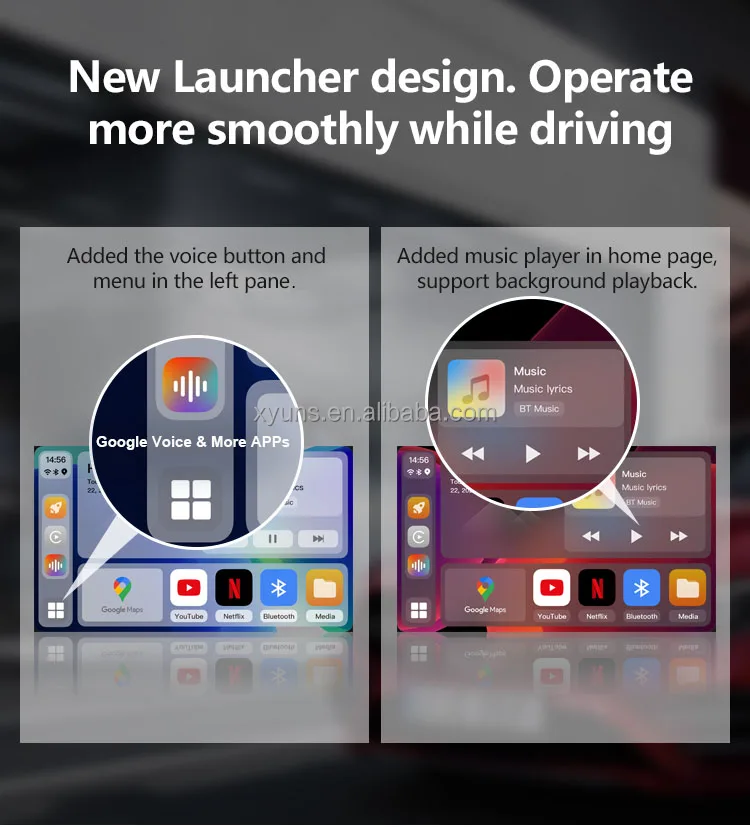 2022 NEW Carplay Android 11 Box suitable for NEW Audi Ford VW universal car screen youtube netflix video streaming