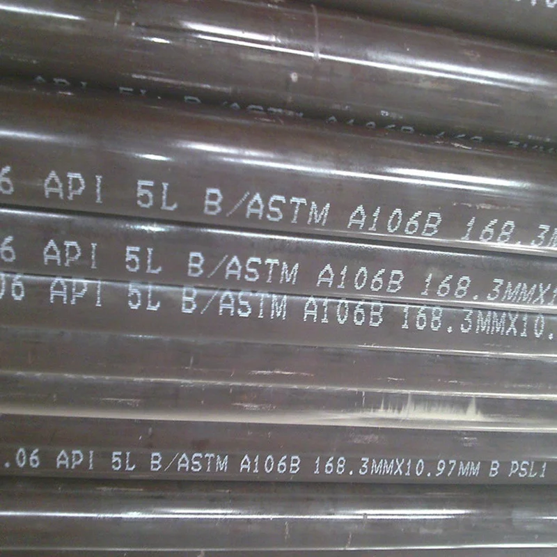 Black Pipe Sch40 API 5L Gr. B Carbon Steel Seamless Pipe With Be