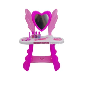 EPT Make up Set Hand Carry Chair Miniature Makeover Pretend Furniture Girl Dressing Table Plastic Play House