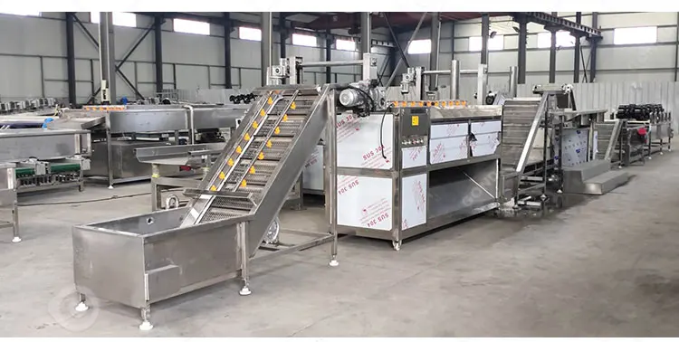 Sale Indian Process Plant Compound Product Line Cook Frozen Manual Crisp Make French Fry Machine for Potato Chip